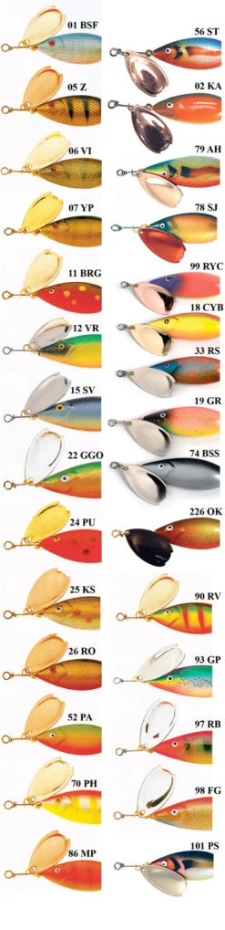 Lotto Spinnare 45mm 12g -Angeln Geschäft 03202527r 2