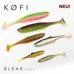 Köfi Bleak Shad 6cm (6-pack) -Angeln Geschäft 133056r 3