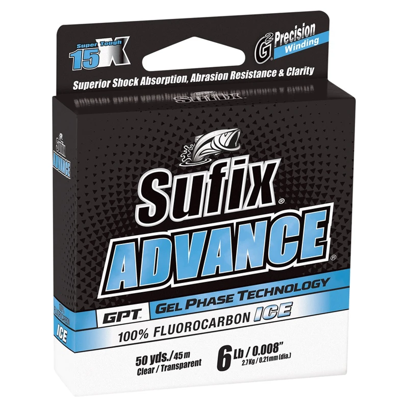 Sufix Advance Ice Fluorocarbon 50m 3 Sufix Advance Ice Fluorocarbon 50m