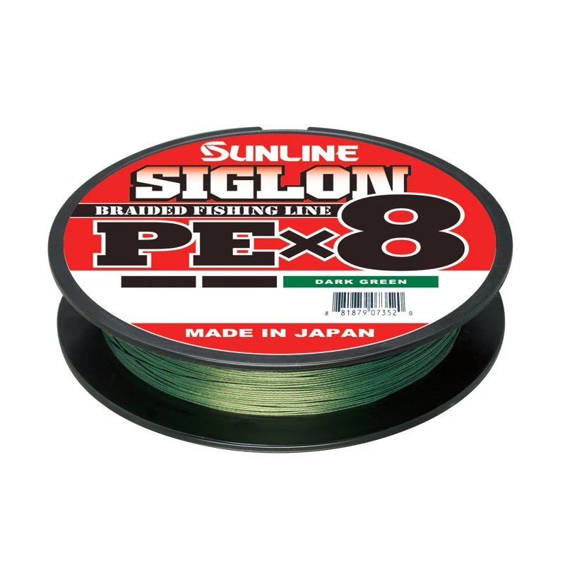 Sunline Siglon PE X8 Braid, Dark Green 300m, 0.342mm 3 Sunline Siglon PE X8 Braid, Dark Green 300m, 0.342mm