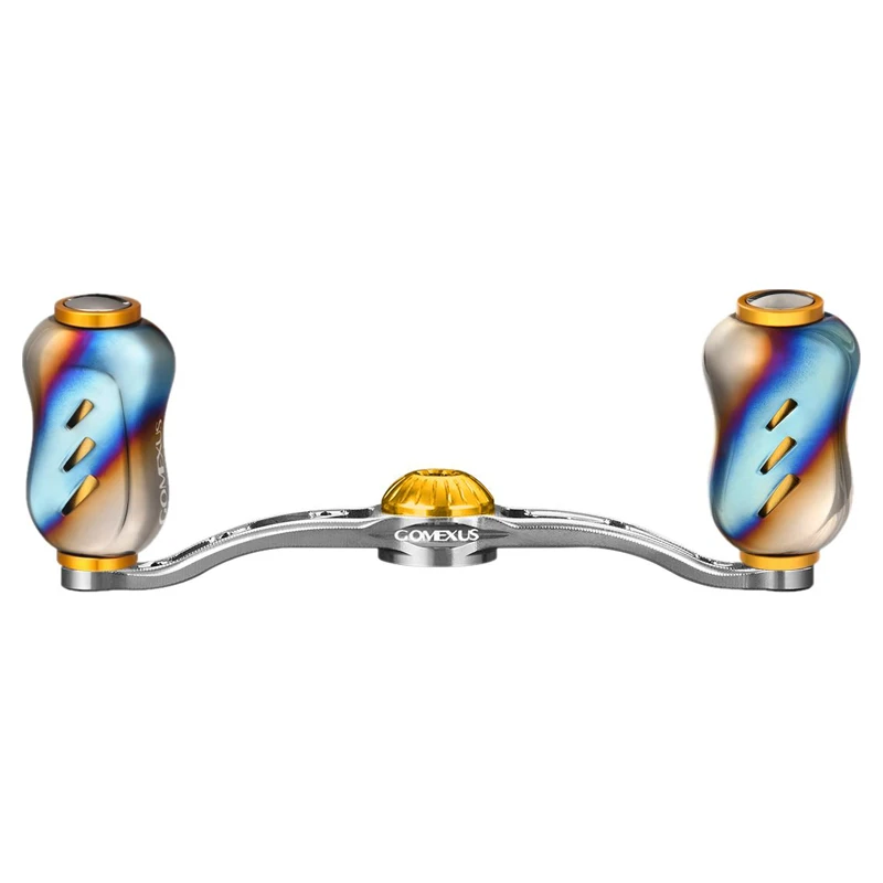 Gomexus Crank Handle W/Titanium Galaxy Knob 3 Gomexus Crank Handle W/Titanium Galaxy Knob