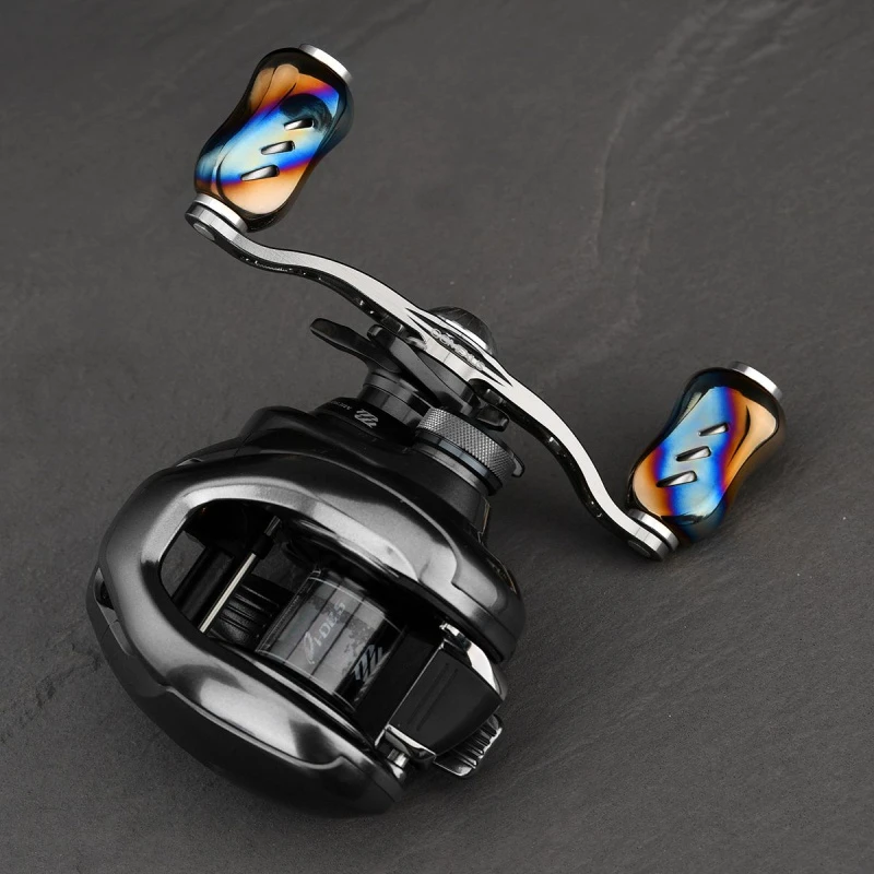 Gomexus Crank Handle W/Titanium Galaxy Knob 4 Gomexus Crank Handle W/Titanium Galaxy Knob – Bild 2