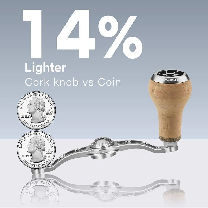 Gomexus 120mm Aluminium Handle With 27mm Cork Knob 5 Gomexus 120mm Aluminium Handle With 27mm Cork Knob – Bild 3