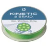 Kinetic 8 Braid 150m Fluo Green -Angeln Geschäft F500 023r 1