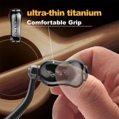 Gomexus Smoke Jedi Series 22mm Titanium Knob - Smoke 10 Gomexus Smoke Jedi Series 22mm Titanium Knob - Smoke -Angeln Geschäft T22STSK 4